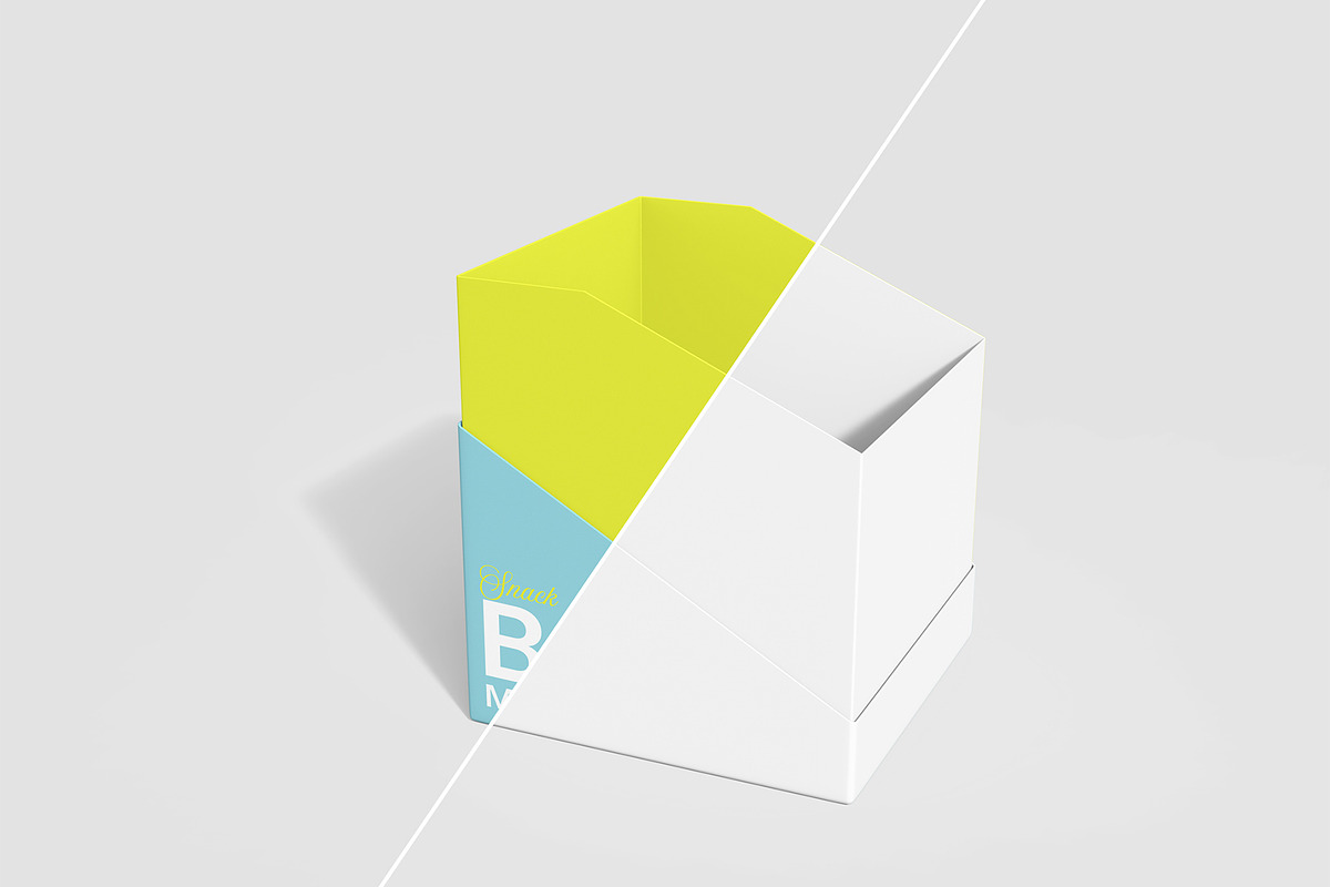 Cardboard Box Mockup PSD Template