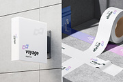 Travel Minimal Logo Mockup, a Branding & Logo Template by Dipak Dheer (Thumbnail 5 of 6)