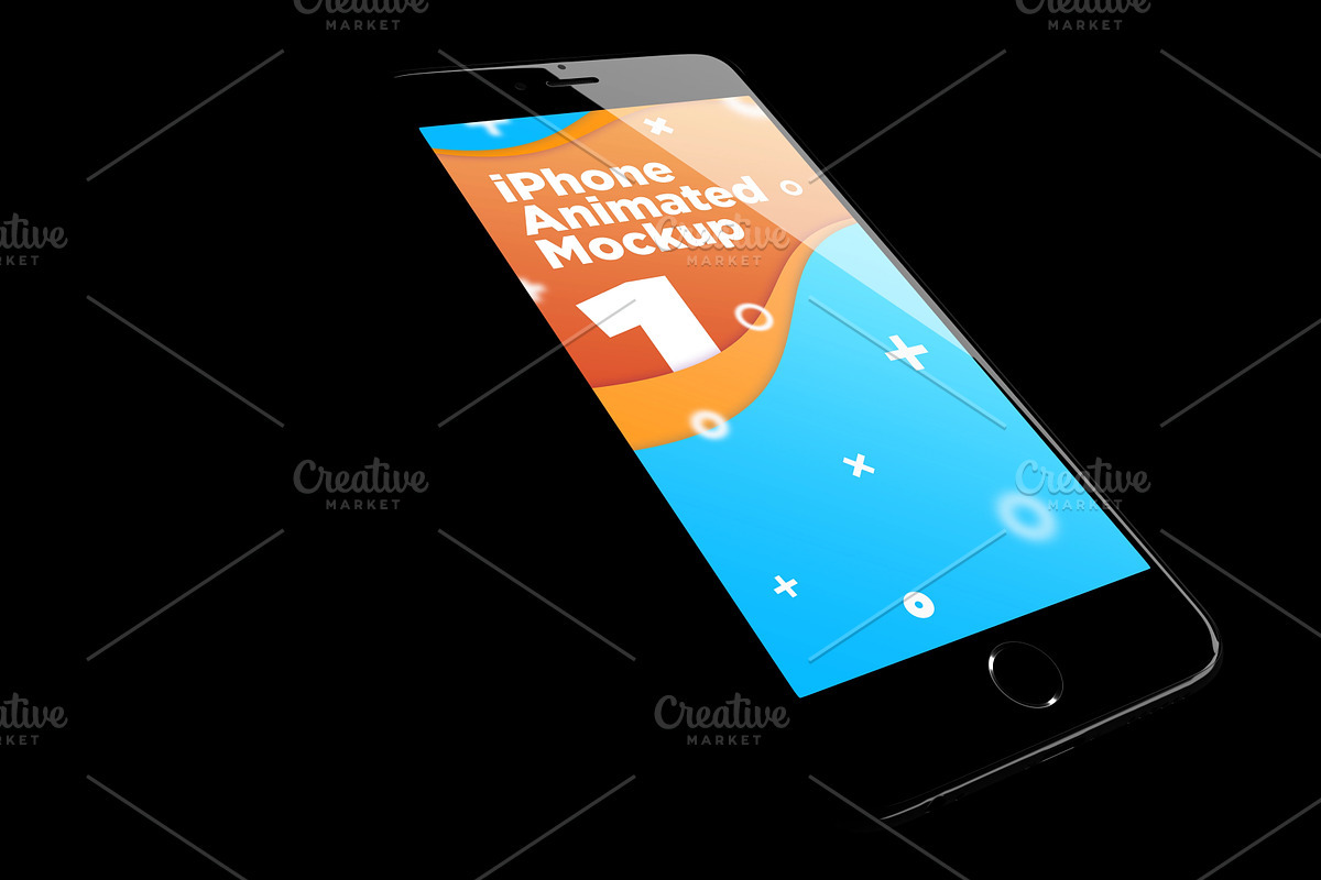 iPhone Animated MockUps, an iPhone Mockup by Traint (Photo 12 of 22)