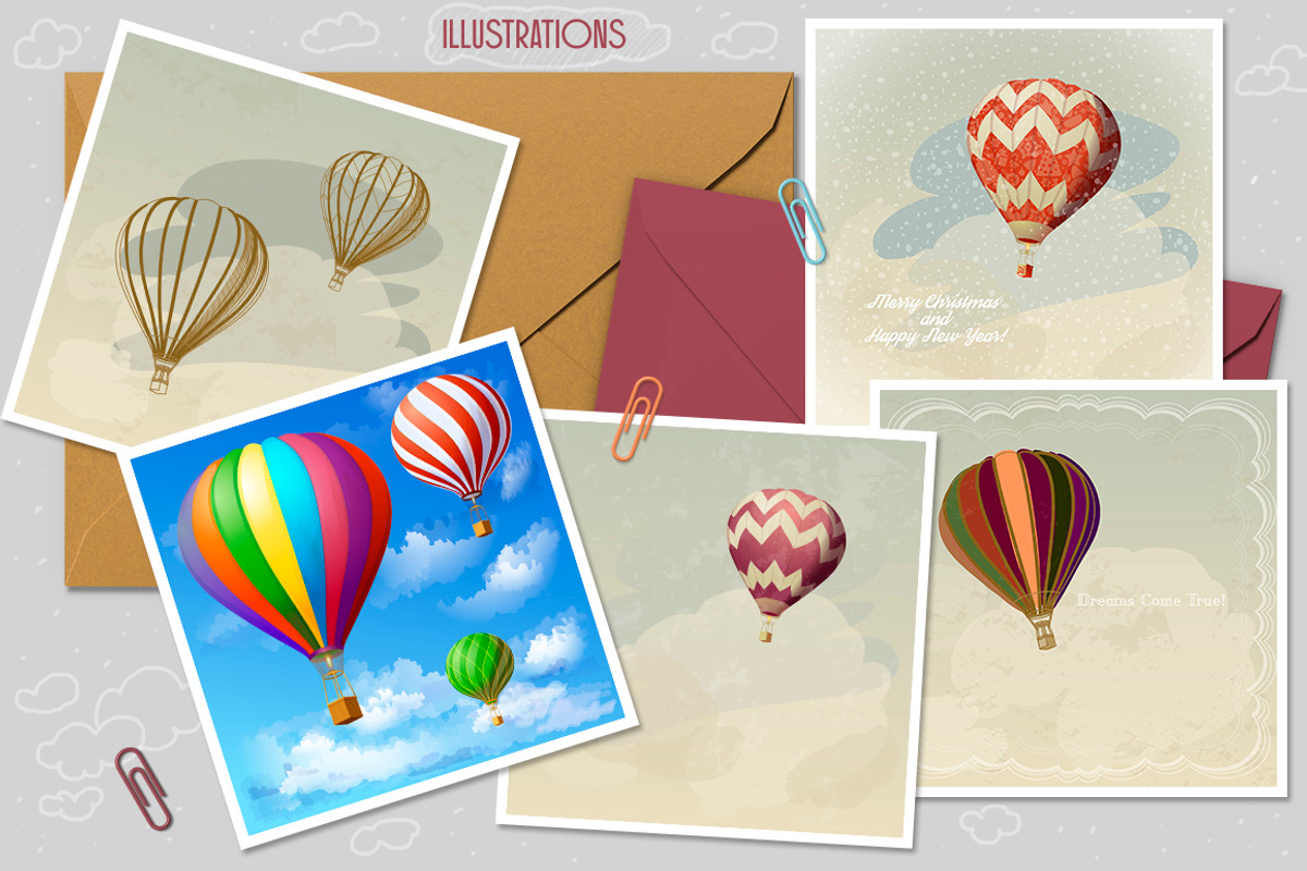 Hot air balloons, a Templates & Theme by Indie Khisa (Photo 3 of 4)
