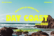 Day Coast – Grunge Display Font, a Font by Studio Moara (Thumbnail 1 of 8)