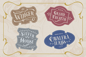 Mooners - Victorian Typeface