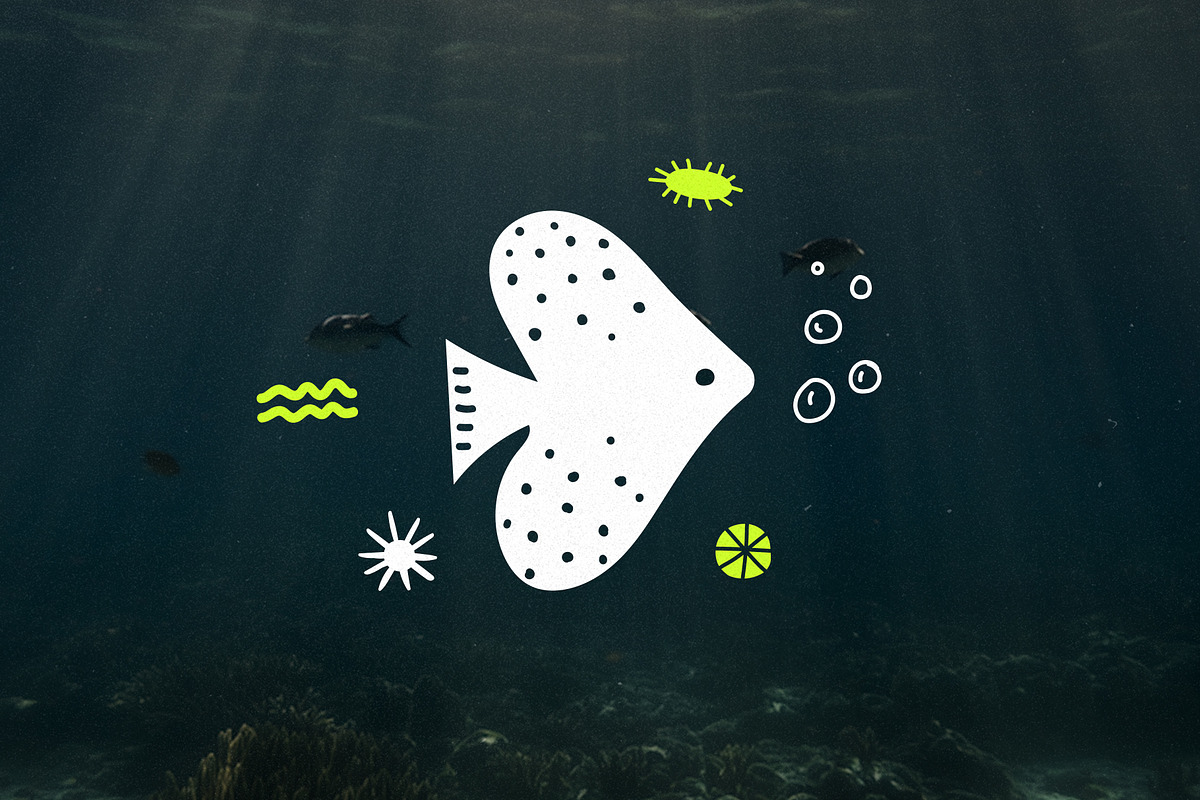 Fishes & Underwater Elements, an Object Graphic by Parisa-Artstudio (Photo 5 of 5)