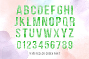 Watercolor Font family, a Font by Font Craft Studio (Thumbnail 6 of 9)