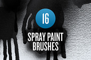 Spray Paint Photoshop Brushes, a Brush Add-On by jeffportaro (Thumbnail 1 of 2)