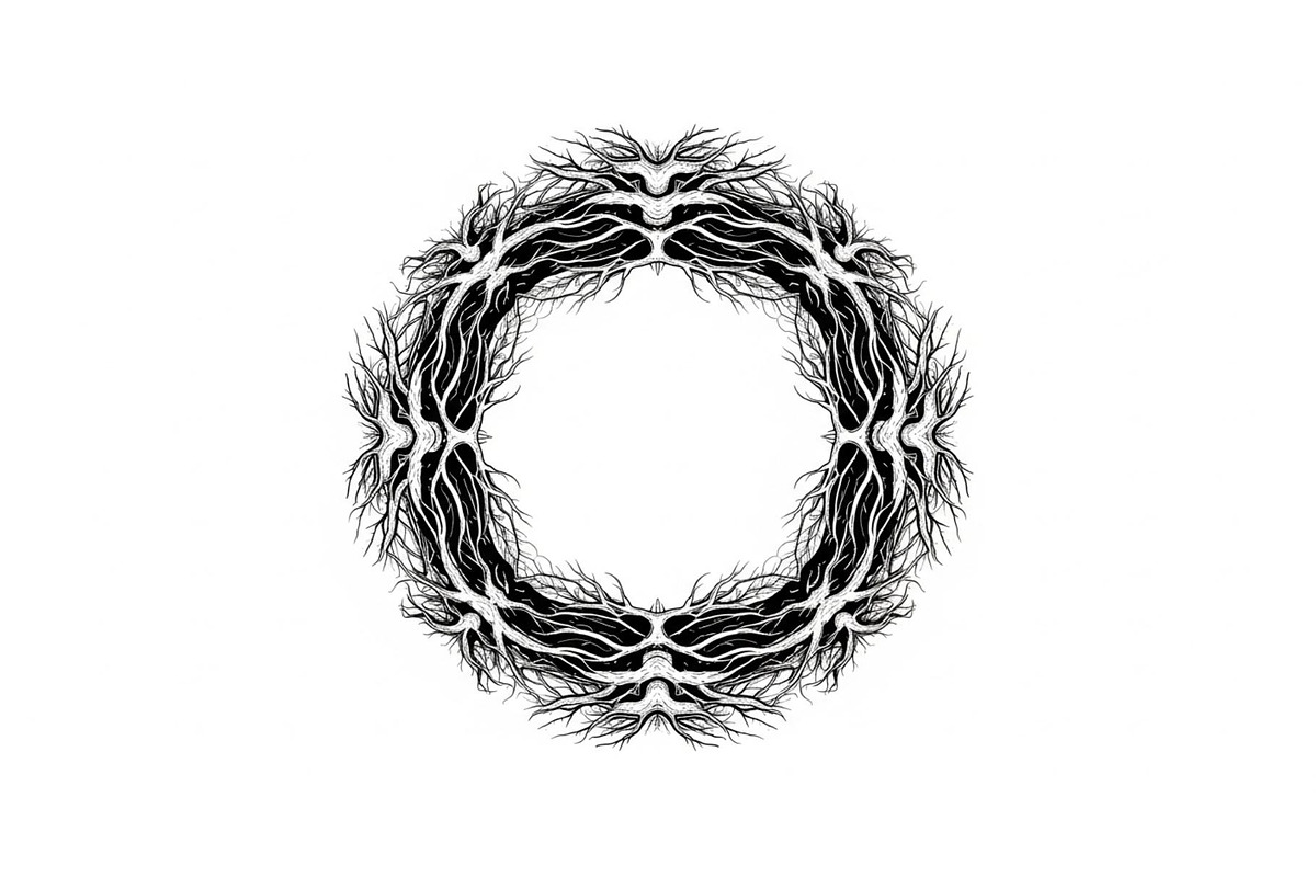 Hand Drawn Wreath Frame Bundle, an Illustration by yasushie (Photo 45 of 51)