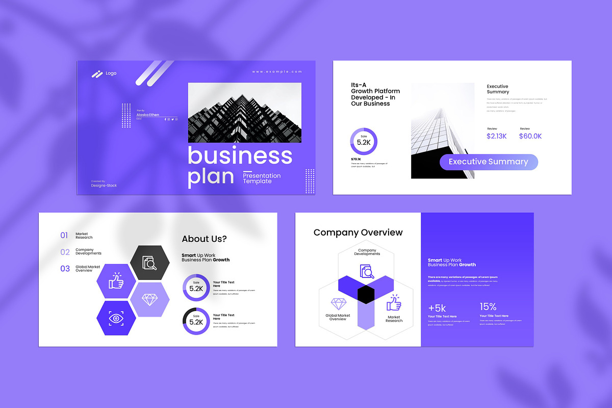 Business Plan PowerPoint preview 3