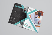 Creative Blue Bifold Brochure, a Brochure Template by ZAAS (Thumbnail 6 of 8)