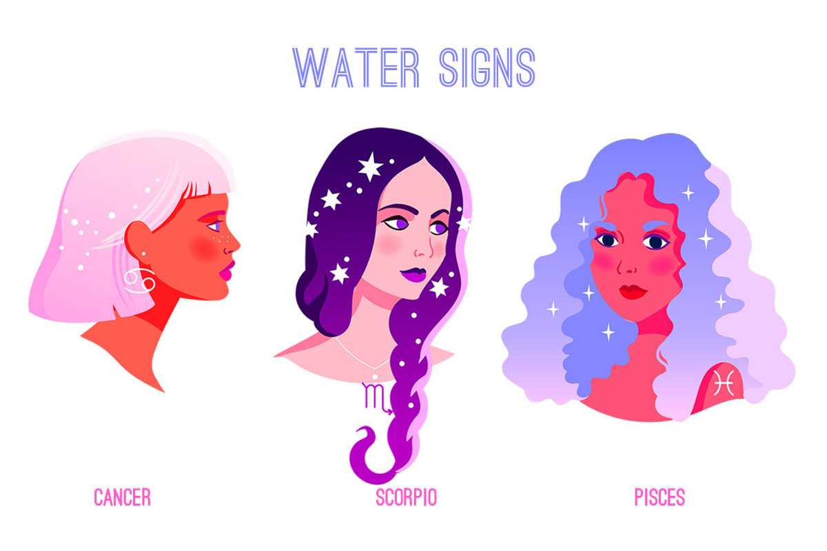 12 Magical Zodiac Girls, an Object Graphic by Anastasia (Photo 4 of 6)