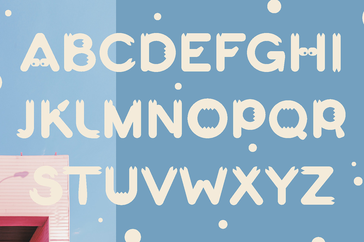 Cute Crab Display Font + Bonus, a Font by Yiru Chen Studio (Photo 3 of 16)