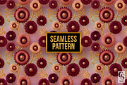 Gear Floral Embroidery Pattern, a Pattern Graphic by Creative Store (Thumbnail 4 of 5)