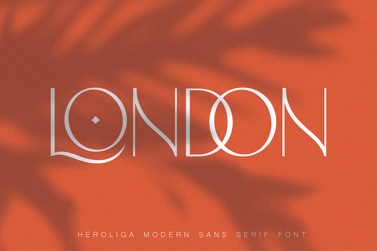 Heroliga - Modern Sans Serif Font, a Sans Serif Font by Yahya Type (Photo 2 of 23)