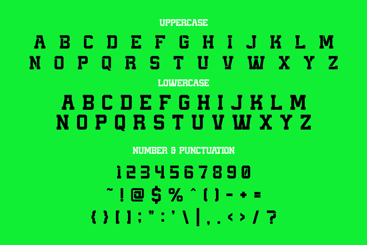 Magna Bold - Sport Bold Font, a Font by PutraCetol Studio (Photo 5 of 5)