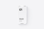iPhone 16 Pro Clay - 24 Mockups, an iPhone Mockup by Asylab (Thumbnail 10 of 58)