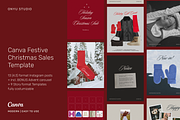 Canva Festive Christmas IG Template, a Social Media Template by ONYU Studio (Thumbnail 1 of 5)