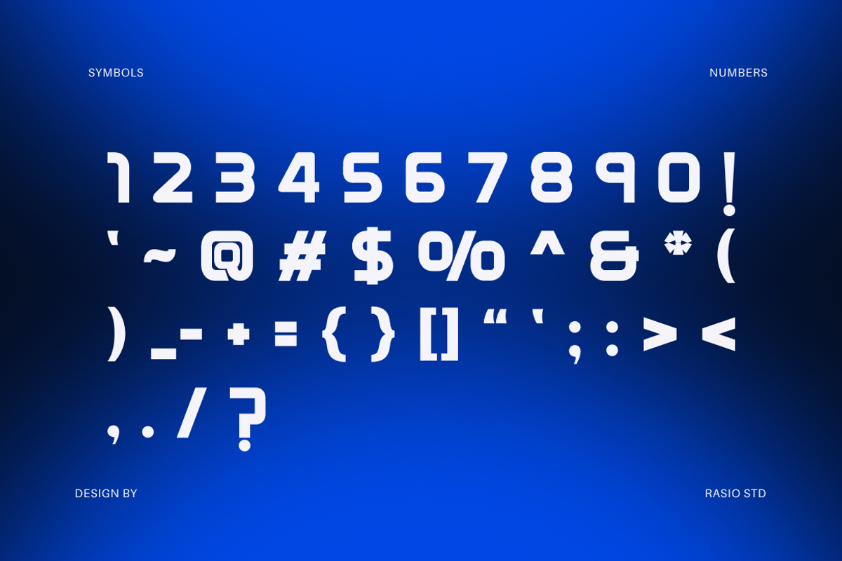 Velcoro Modern Tech Futuristic Font, a Sans Serif Font by Rasio Studio (Photo 3 of 9)