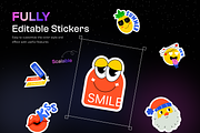 Cartoon Sticker Designs, an Emoji Icon by Prosymbols (Thumbnail 4 of 15)