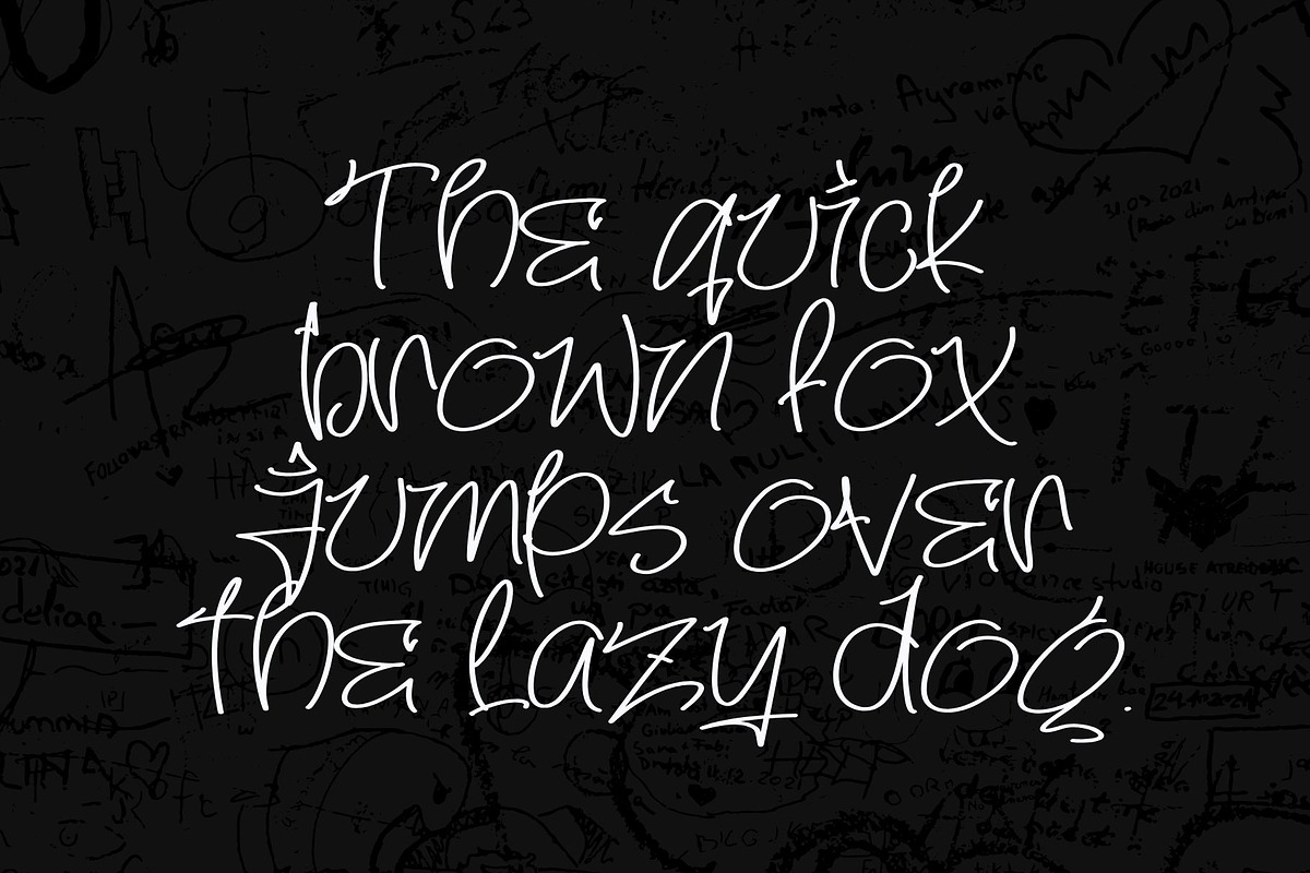 Midnight Script, a Handwritten Font by Letterafa Studio (Photo 3 of 6)