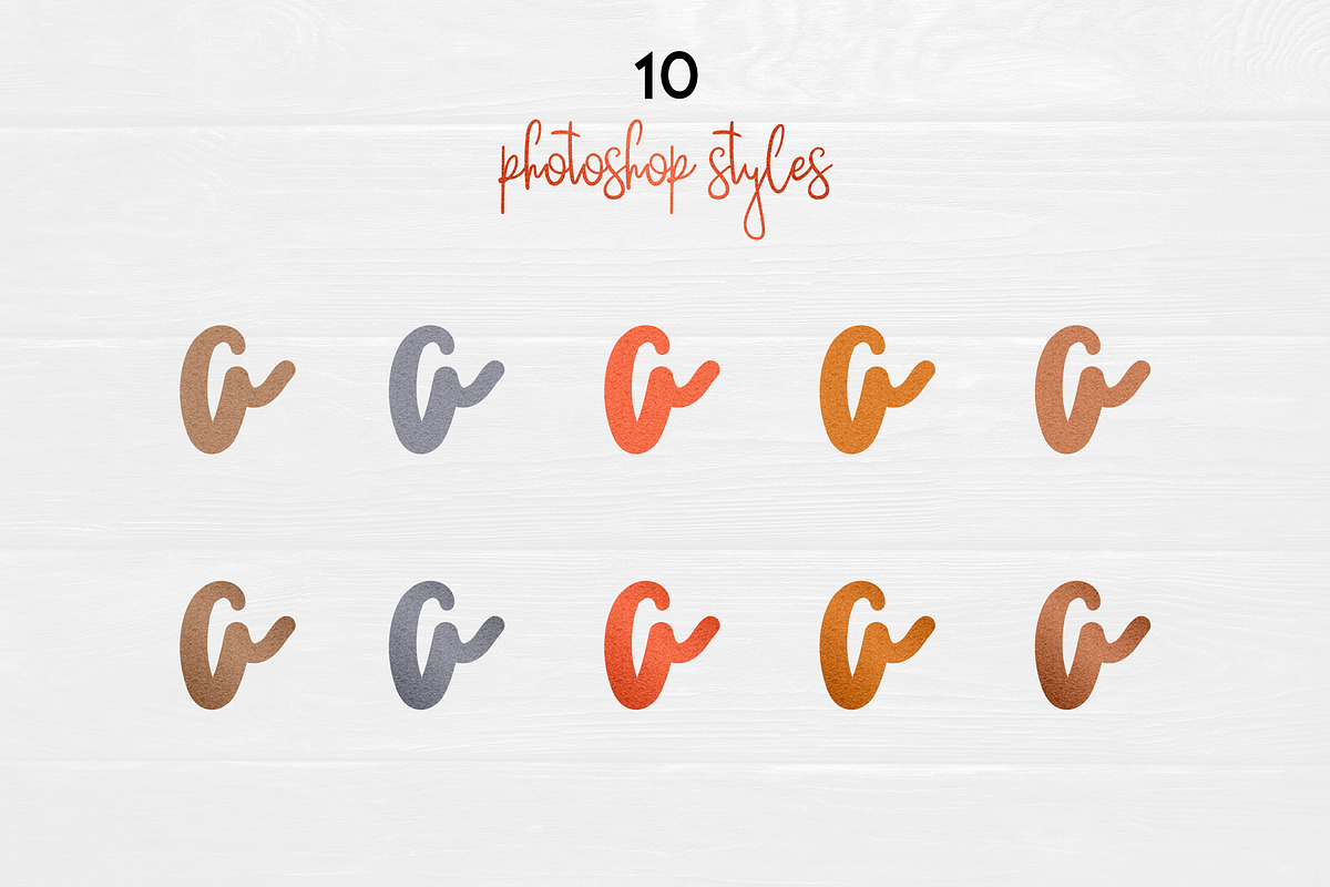 JustBecause font family -50% preview 7