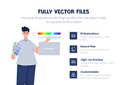 15 Job Recruitment Illustrations, a Work Illustration by Ilusiku Studio (Thumbnail 2 of 5)