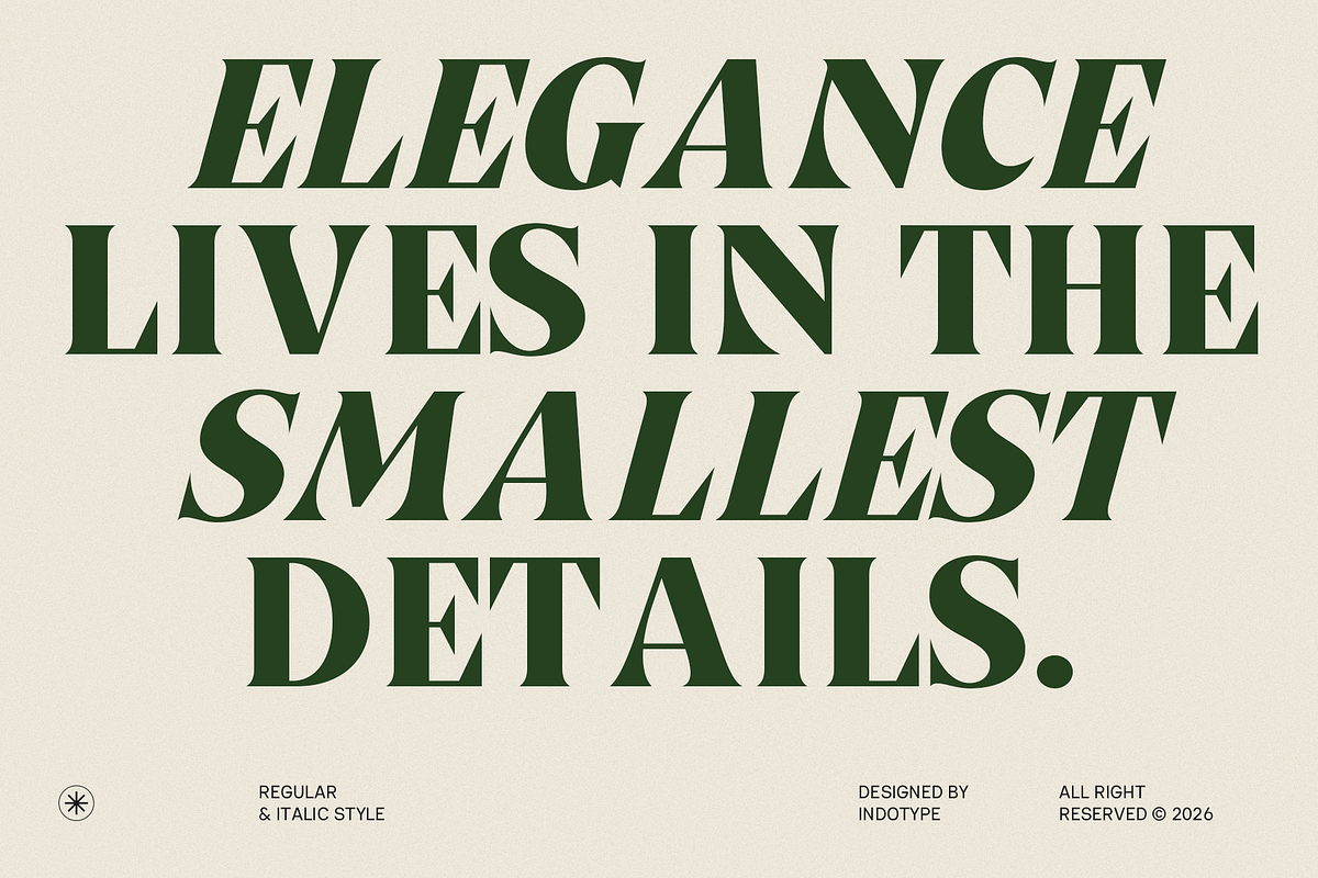 Seron - Bold Display Serif Font, a Serif Font by Indotype Foundry (Photo 10 of 10)