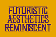 Startrail Futuristic Retro Family, a Serif Font by Lettertype Studio (Thumbnail 7 of 15)