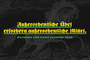Bernard Fraktur, a Blackletter Font by Stefan Chirila (Thumbnail 17 of 18)