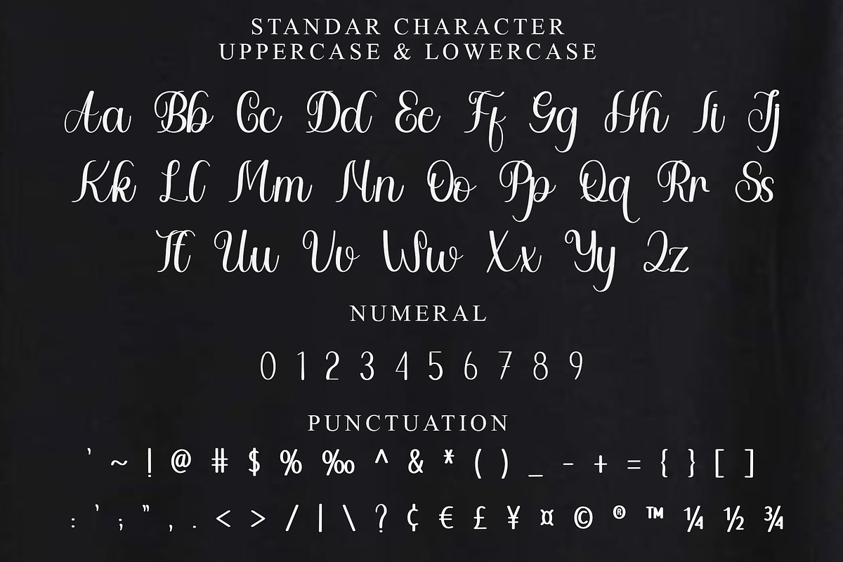 Elegant Alphabet, a Handwritten Font by FreshTypeINK (Photo 5 of 9)