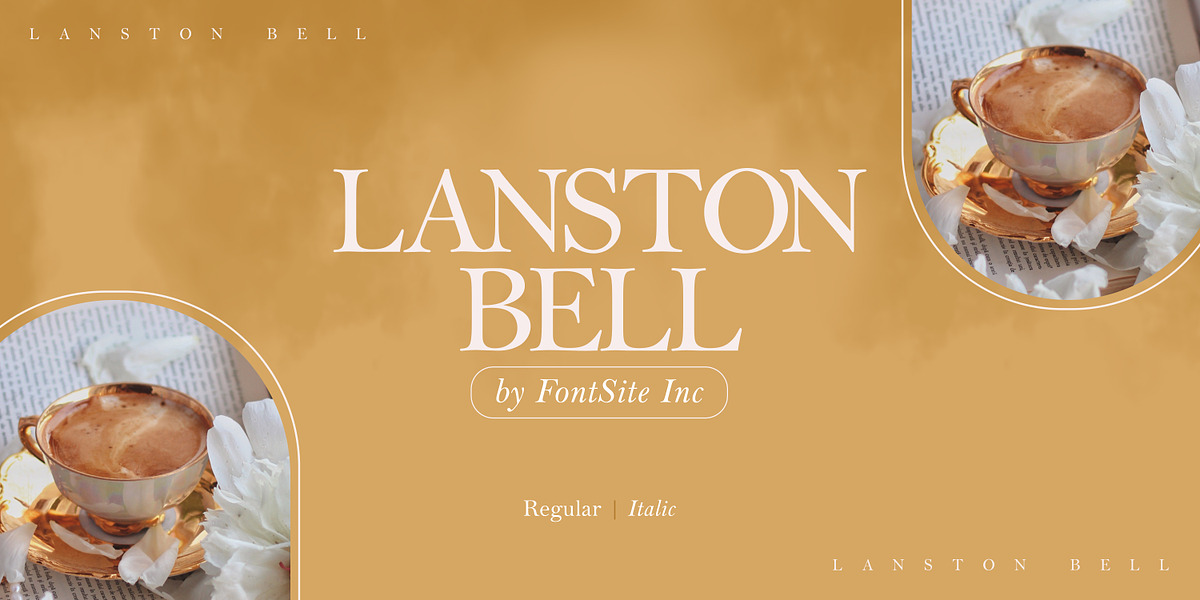 Lanston Bell, a Serif Font by FontSite Inc. (Photo 1 of 2)