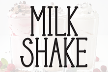 Milk Shake | Script Font