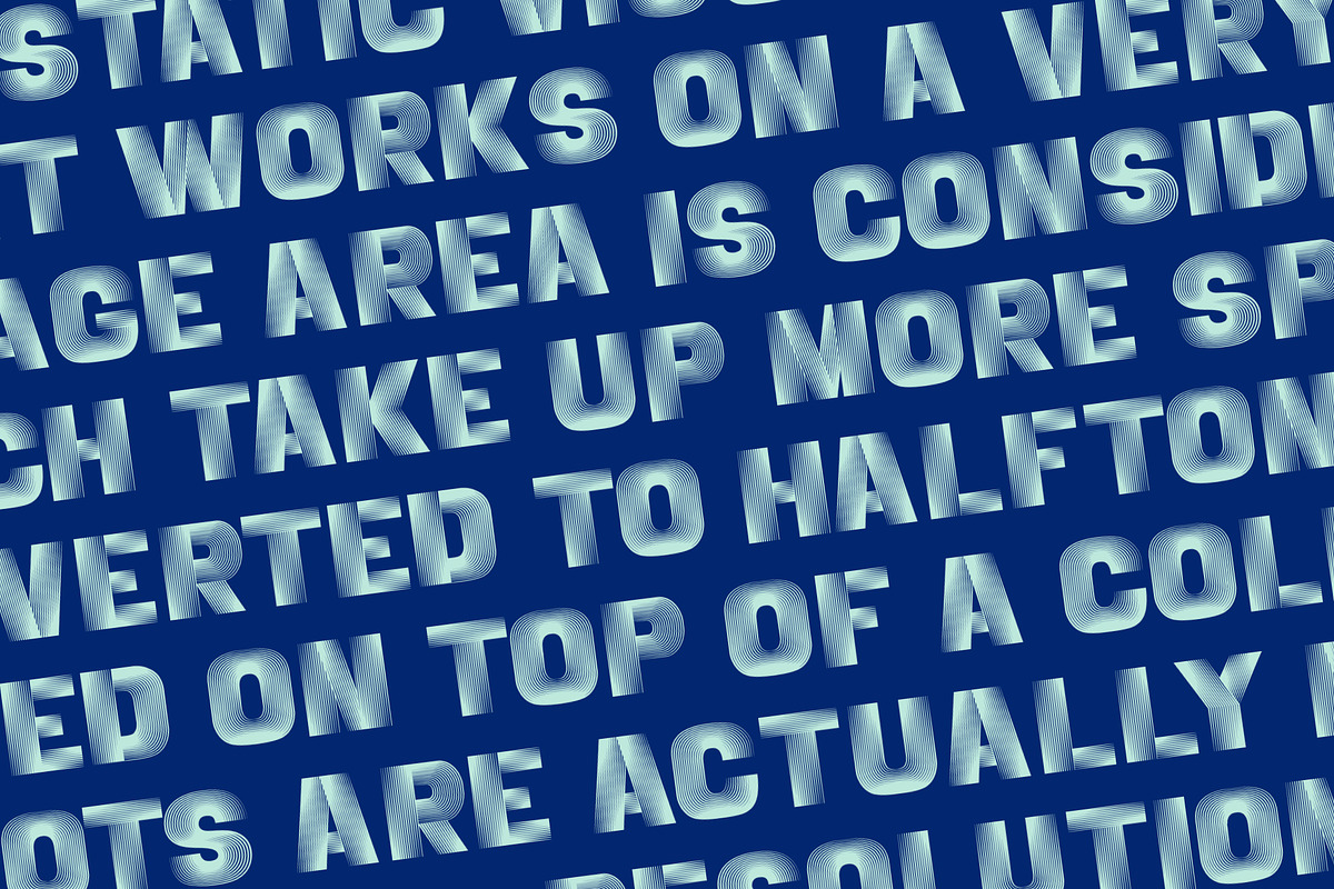 Bravo - SVG Striped Typeface preview 6