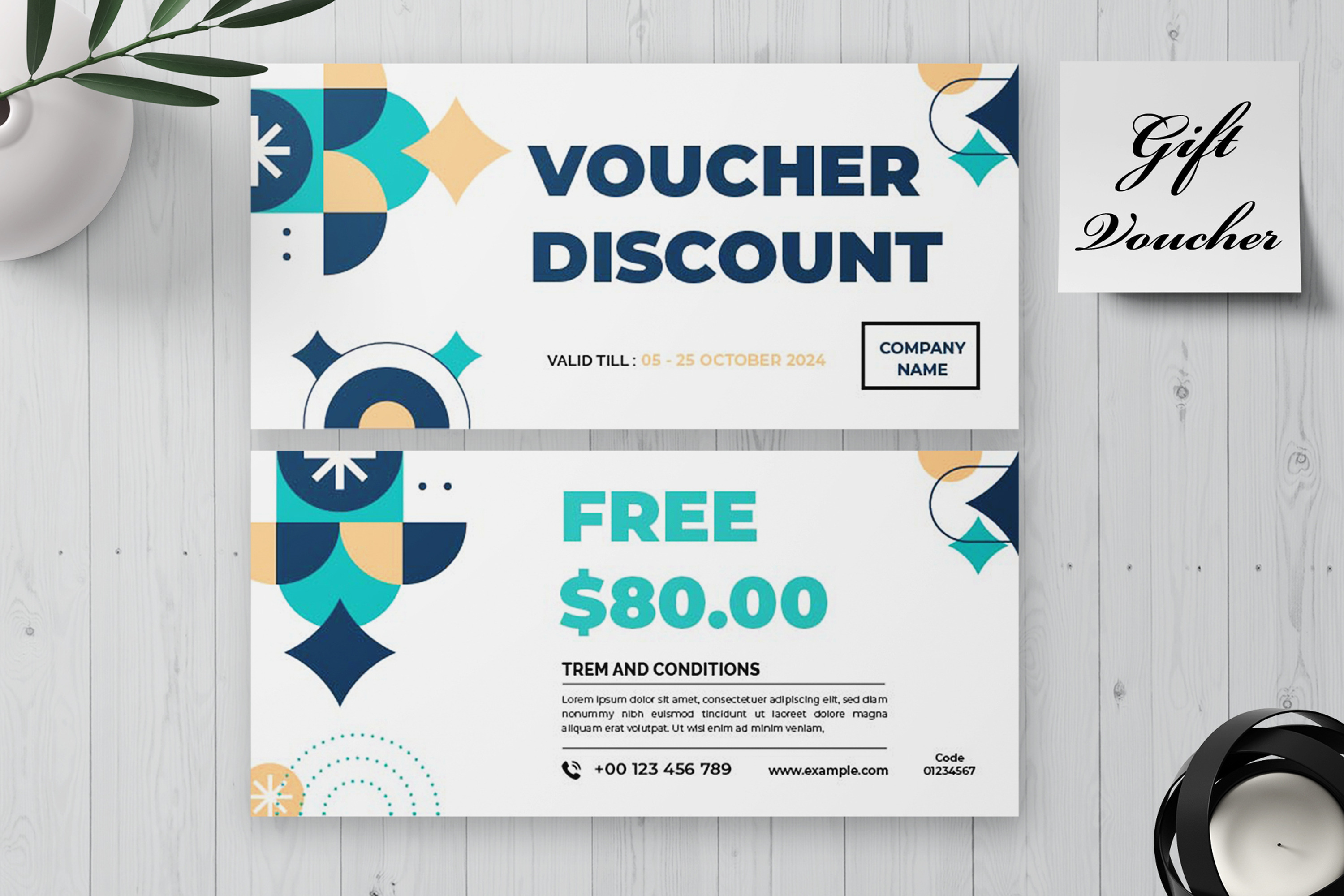 Gift Voucher Design Template