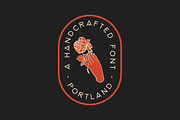 PORTLAND — Handcrafted Vintage Font, a Sans Serif Font by Millieangelo (Thumbnail 4 of 5)