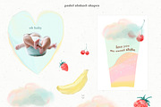 Marshmallow Grainy Gradient Abstract, a Texture Graphic by Cat In Colour (Thumbnail 5 of 8)