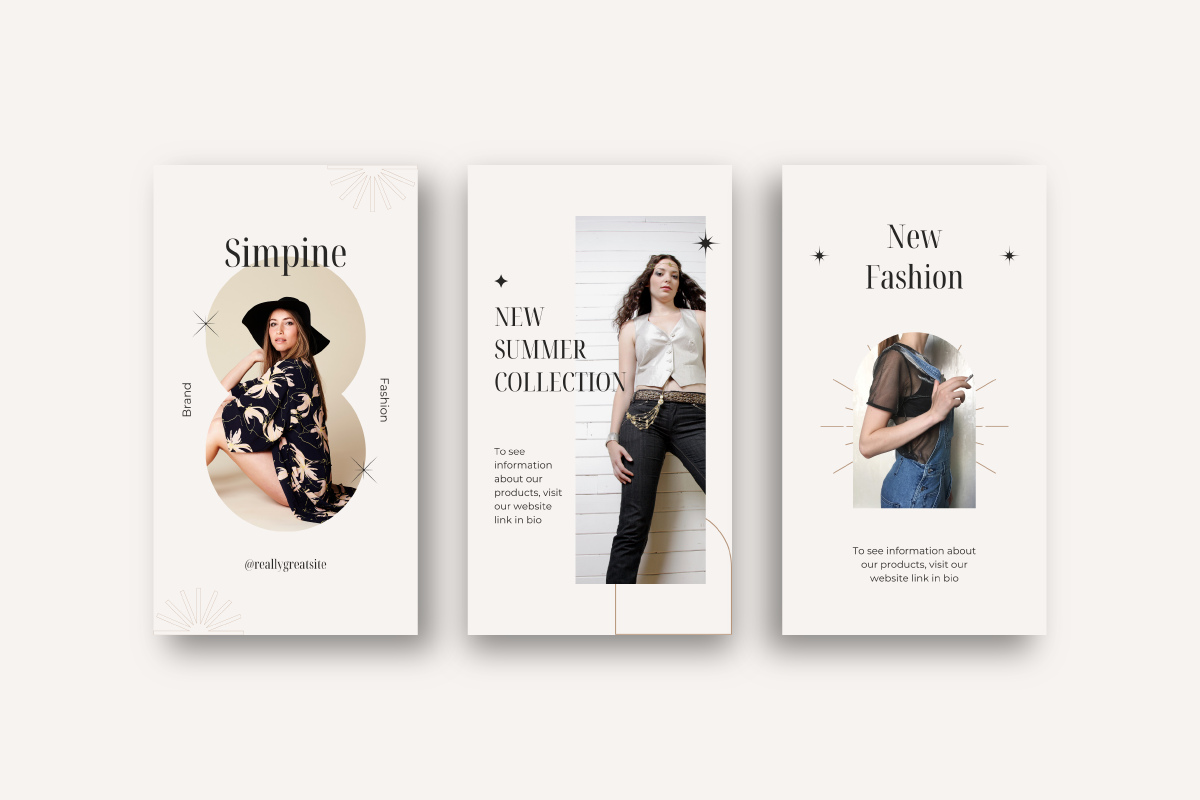 Simpine Fashion - Canva Instagram, a Social Media Template by Inkofert (Photo 7 of 11)