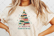 All Booked For Christmas Design, an Illustration by Craft Nest (Thumbnail 6 of 6)