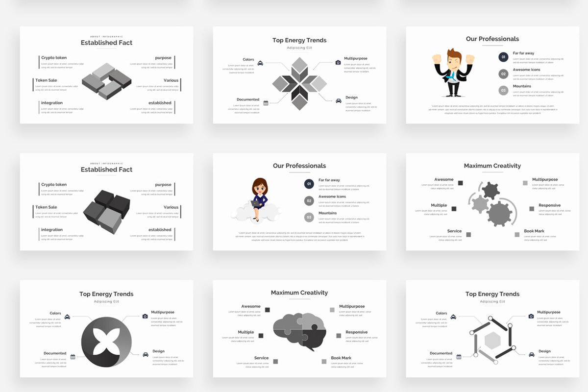 Portal Bundle Google Slide FULL, a Presentation Template by One Percent Studio (Photo 5 of 28)