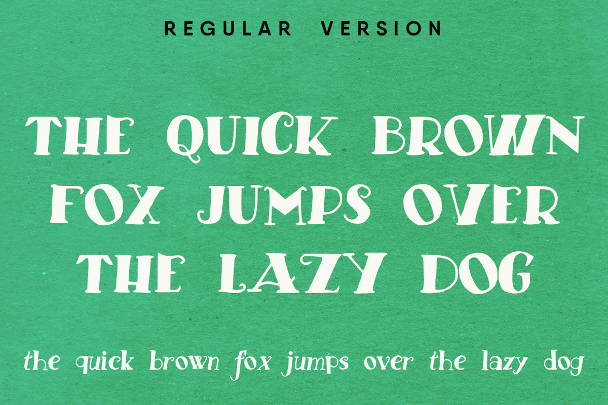 Berinjela Font preview 5