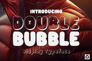 Double Bubble 3D Typeface, a Sans Serif Font by HipFonts (Thumbnail 1 of 8)