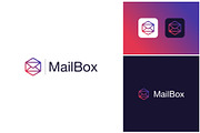 Email Box Logo, a Branding & Logo Template by ika trisiana (Thumbnail 2 of 2)
