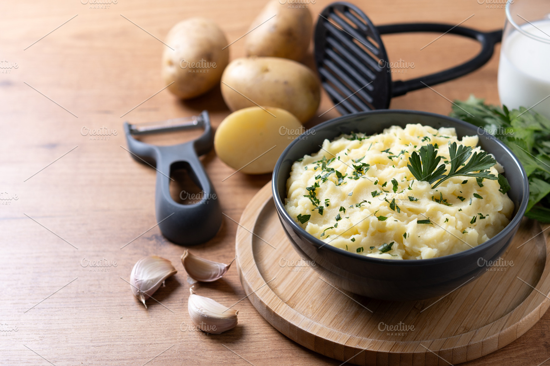 Creamy mashed potatoes, a Food & Drink Photo by etorres69