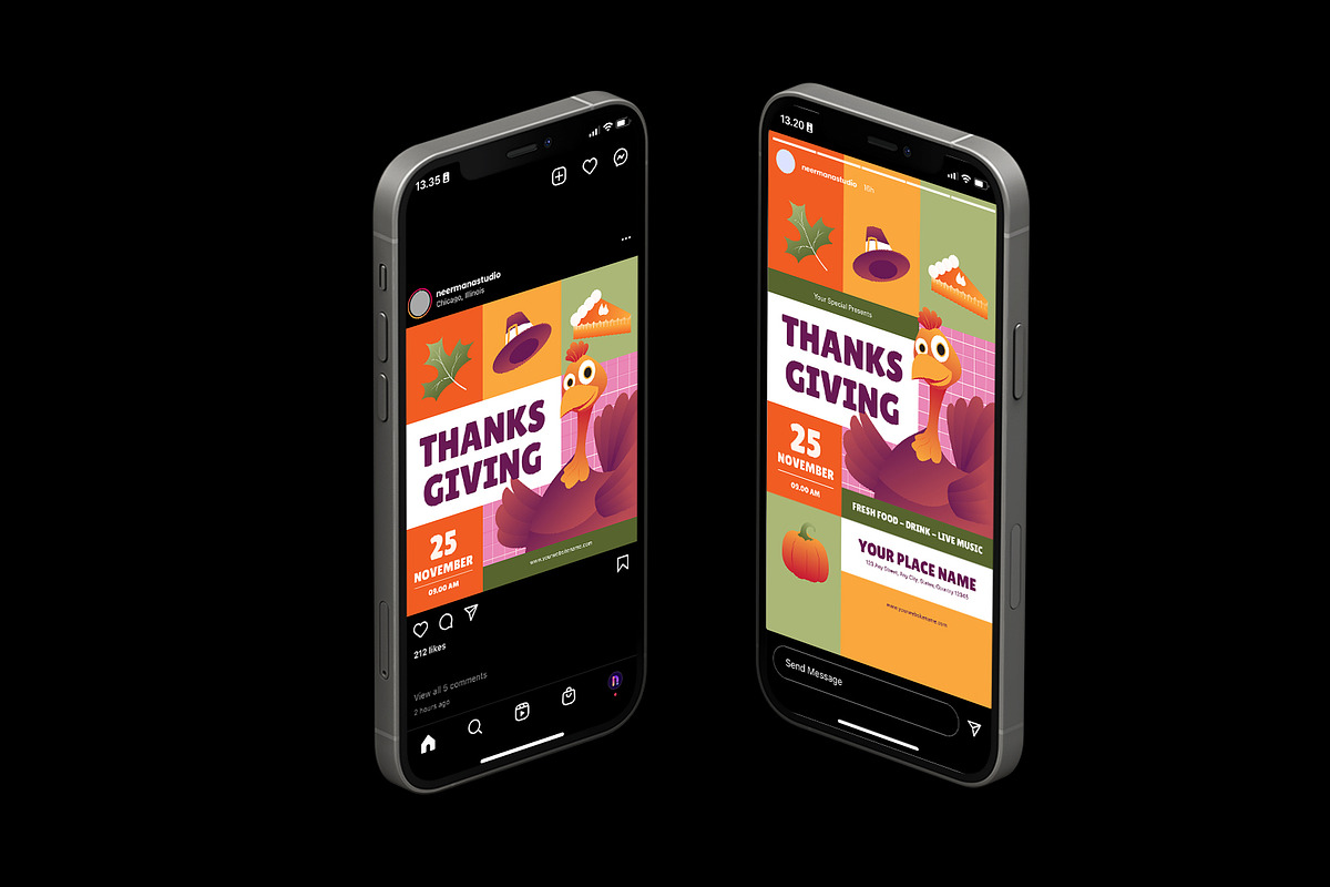Thanksgiving Flyer, a Flyer Template by Neermana (Photo 4 of 4)