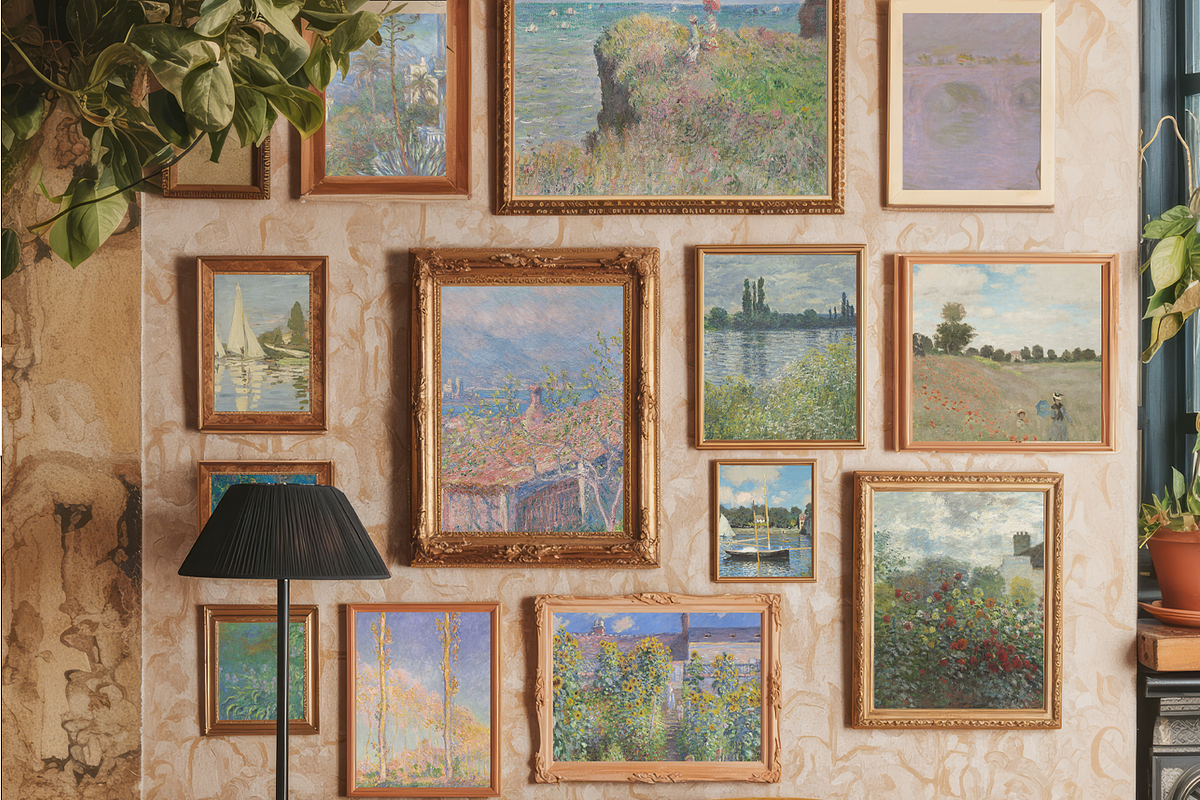 700+ Claude Monet Ultimate Bundle, an Object Graphic by Lilithcollageart (Photo 30 of 30)