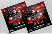 Memorial Day Flyer, a Flyer Template by Artonix (Thumbnail 3 of 4)