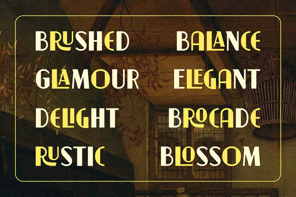 Neuford - Vintage Display, a Sans Serif Font by Arterfak Project (Photo 12 of 12)