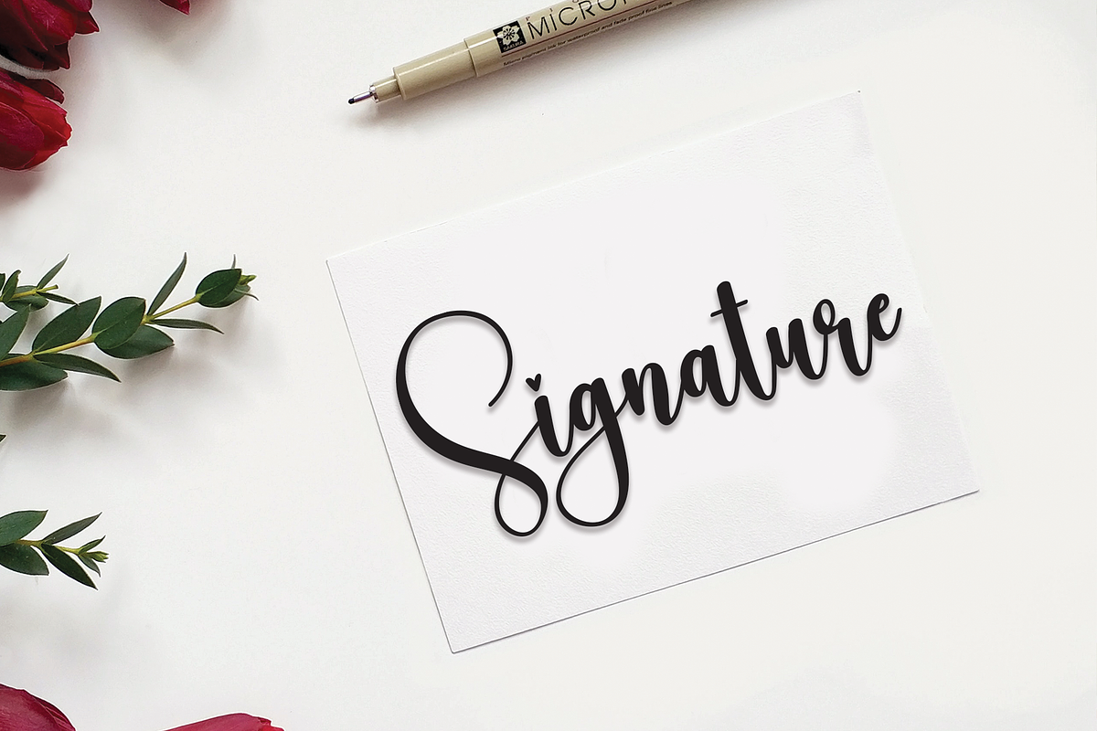 Anyone | Script Font, a Script Font by Scratchones (Photo 4 of 8)
