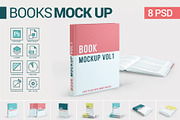 Books Mockup, a Print Template by visufactum (Thumbnail 1 of 13)