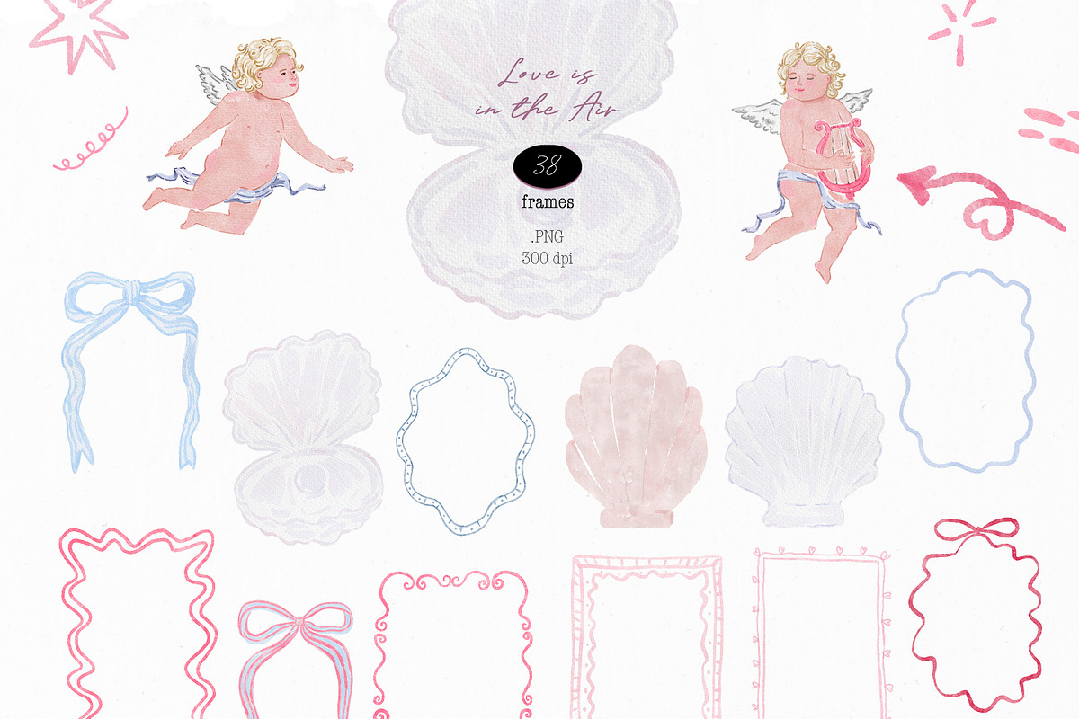 Whimsical Love Collection, an Object Illustration by Les Frolova (Photo 5 of 19)