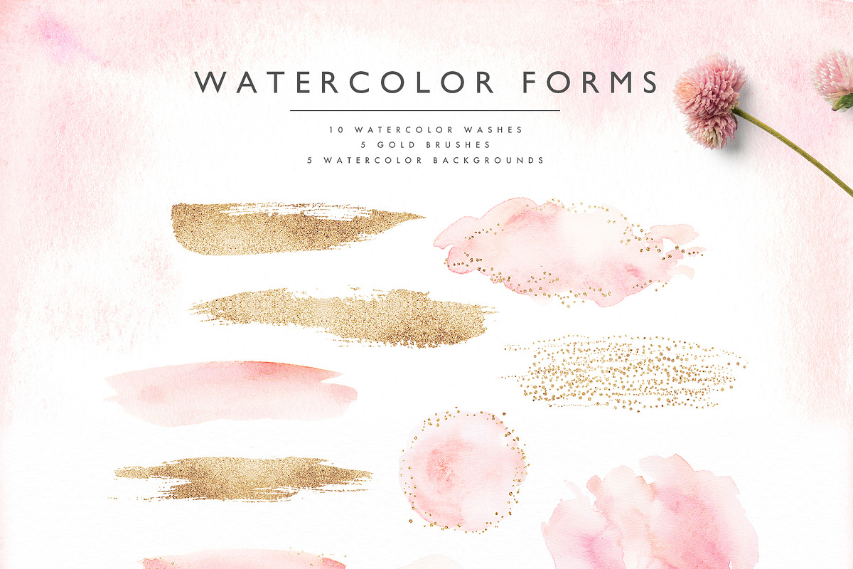 Ethereal Blush-Florals Graphic Set, a Decorative Illustration by Graphic Box (Photo 7 of 8)