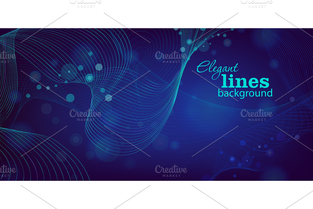 Blue neon background with graceful, an Illustration by Nenahliadava Design